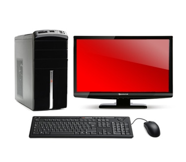 Packard Bell iXtreme D7011 desktop & Maestro 242ws 24" TFT-scherm