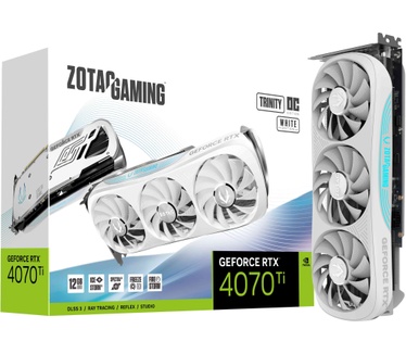 Zotac Gaming GeForce RTX 4070 Ti Trinity OC White
