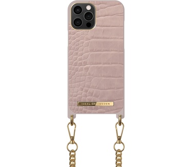 iDeal of Sweden Necklace Case (iPhone 12 Pro Max) Roze