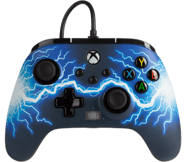 PowerA Enhanced Wired Controller for Xbox series S|X Blauw, Zwart