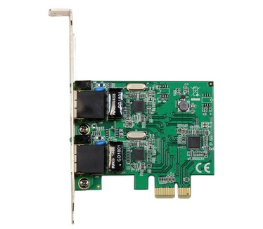 Startech.com 2-poorts gigabit PCI Express server netwerk adapter kaart PCIe NIC