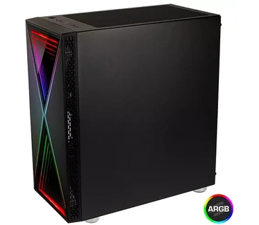 ScreenON Basic Gaming PC (Ryzen 5 3600 4,2 Ghz, 16 GB DDR4 werkgeheugen, GTX 1660, 240GB SSD schijf en 1 TB HDD)