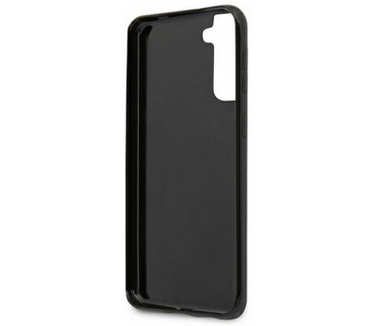 Guess Marble Back Case - Samsung Galaxy S21 Plus (G996) - Zwart Zwart