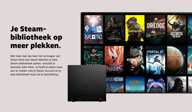 Steam Machine met SteamOS