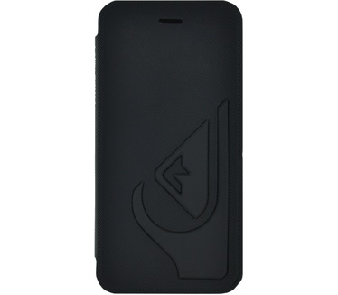 Quiksilver stijlvolle iPhone flip case met logo - zwart