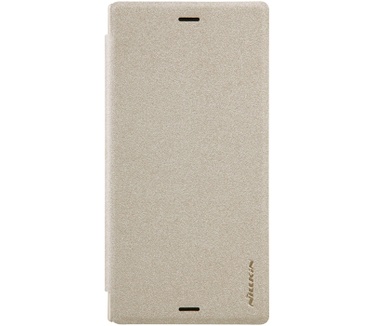 Nillkin New Sparkle Book Case voor Sony Xperia XZ - Goud Goud