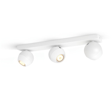 Philips Hue Buckram Spot Bluetooth (3-spot) Wit