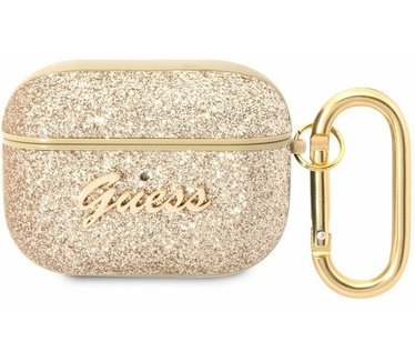 Guess Gitter Flakes Case - Apple Airpods Pro - Goud