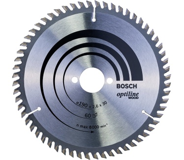 Bosch Optiline Wood Cirkelzaagbladen