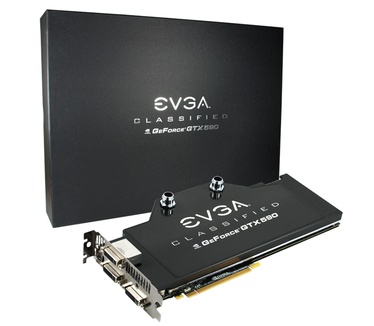 EVGA GeForce GTX 590 Classified Hydro Copper