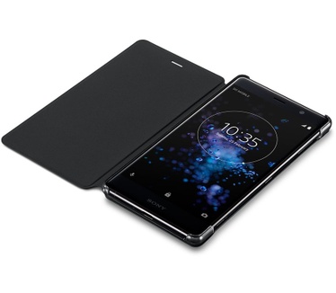 Sony Style Cover Stand SCSH30 (Sony Xperia XZ2 Premium) Zilver
