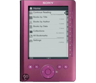 Sony Reader Pocket Edition PRS300  (Zilver 5")