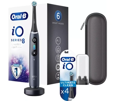 Oral-B Speciale Editie iO - 8 - Elektrische Tandenborstel - Black Onyx