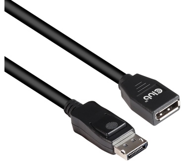 Club 3D DisplayPort 1.4 HBR3 Extension Cable 8K60Hz M/F 2m/6.56ft Zwart
