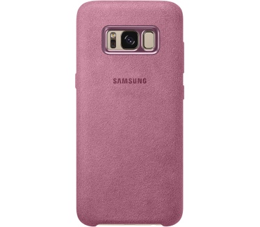Samsung Galaxy S8 Alcantara Cover (Galaxy S8) Roze