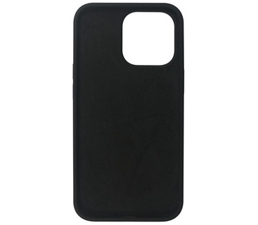 eStuff Black silk-touch silicone case for iPhone 13 Pro