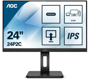 AOC 24P2C Zwart