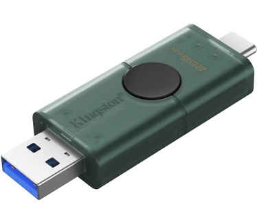 Kingston 128GB USB-A + USB-C 3.2 Gen 1 DataTraveler DuoG2