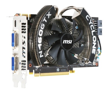 MSI Cyclone  N460GTX Cyclone 1GD5/OC