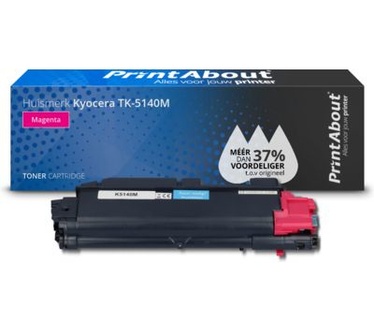 PrintAbout Huismerk Kyocera TK-5140M Toner Magenta