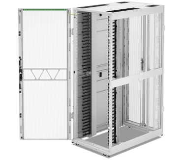APC NetShelter SX, Networking Rack Enclosure, 42U, 1991H x 750W x 1200D mm, with Sides, White