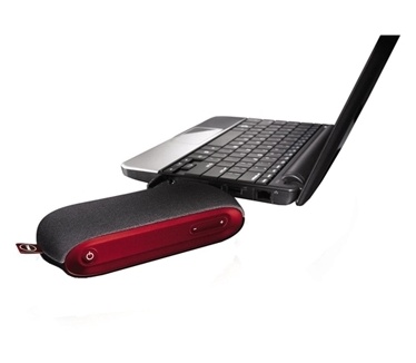 Dell Draagbare Stereo 2.0 Sprekers PS210 2.0 (Rood, Zwart)