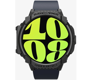 Spigen Rugged Armor Case Samsung Galaxy Watch7 44mm Zwart