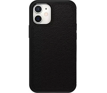 Otterbox Strada Leren Book Case Zwart Apple iPhone 12 Mini