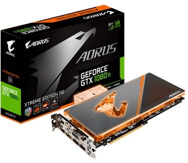 Gigabyte AORUS GeForce GTX 1080 Ti Waterforce WB Xtreme Edition 11G