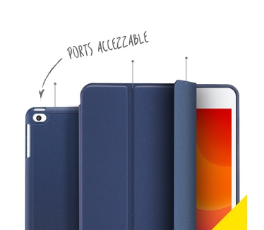 Accezz Smart Silicone Bookcase iPad (2018) / (2017) / Air (2013) / Air 2