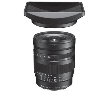 Tokina Firin 20mm f/2.0 FE MF