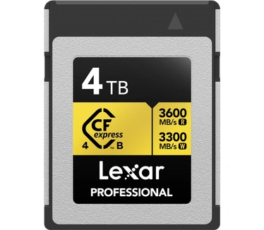 Lexar Professional GOLD CFexpress 4.0 Type B Card 4TB