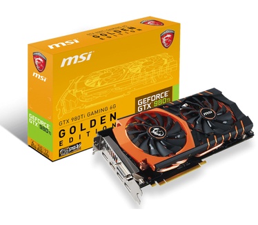 MSI GTX 980TI GAMING 6G GOLDEN EDITION
