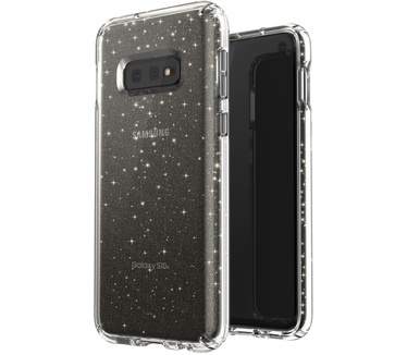 Speck Presidio Clear + Glitter Samsung Galaxy S10e Gold/Clear