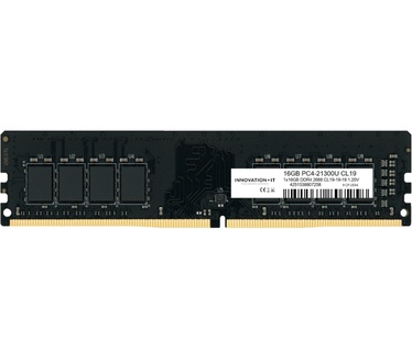 Innovation IT DDR4 - module - 16 GB - DIMM 288-pin - 3200 MHz / PC4-25600: DDR4-module van 16 GB met DIMM van 288 pinnen en een snelheid van 3200 MHz / PC4-25600