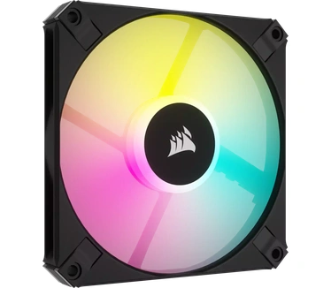 Corsair iCUE AF120 RGB Slim Zwart 1-pack, 120mm