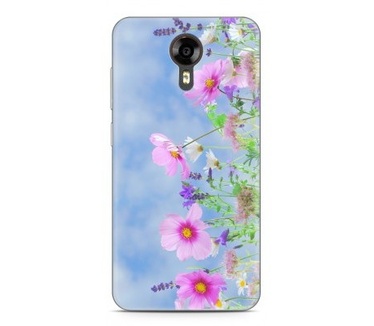 Just in Case Wileyfox Swift Hoesje roze bloemen