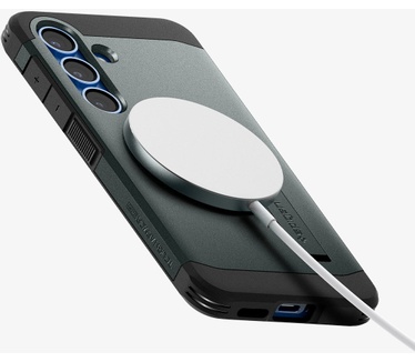 Spigen Galaxy S25 Plus Case Tough Armor AI (MagFit) Groen