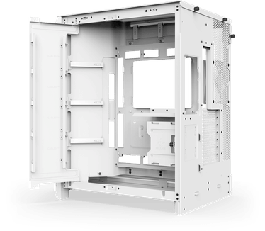 NZXT H9 Flow RGB+ (2025) Wit