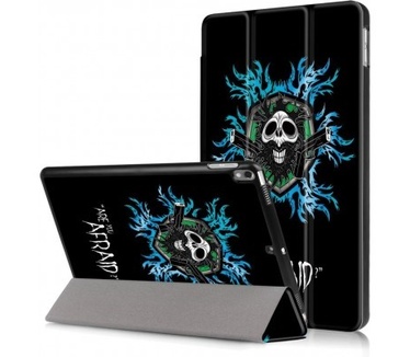 qMust Apple iPad 10.5 (2017) Smart Tri-Fold Case - Are you Afraid