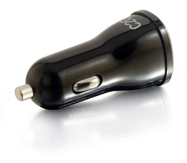 CablesToGo Slimme 2-poort USB autolader, 2,4 A Uitvoer