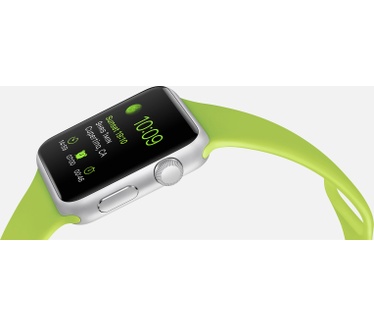 Apple Watch Sport (38mm) Zilver (Groen)