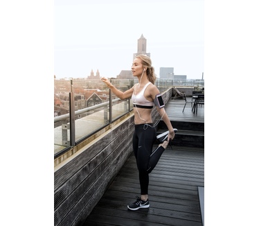 Mobiparts Comfort Fit Sport Armband Samsung Galaxy J3 (2017) Neon Green