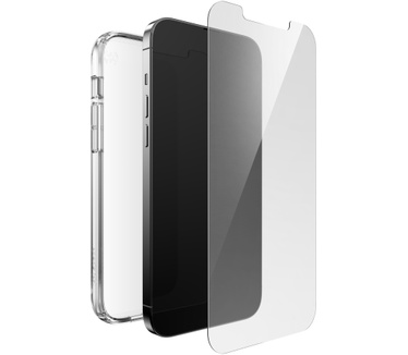 Speck Presidio Gemshell Clear + Shieldview Bundle Apple iPhone 13 Pro Max - with Microban