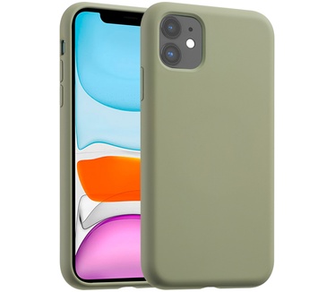 Accezz Liquid Silicone Backcover met MagSafe