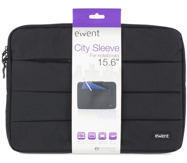 Ewent Ew2523 city sleeve 15.6" zwart Eenh. 1 stk (EW2523)