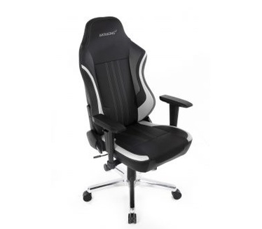 AK Racing Solitude Office (Zwart/Wit)