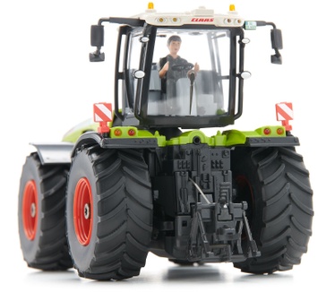 Siku Claas Xerion 5000 TRAC VC-tractor met speciale opdruk voor het 25-jarig jubileum van het model groen metaal,kunststof 1:32 op afstand bestuurbaar zonder afstandsbedieningsmodule besturing via Blu