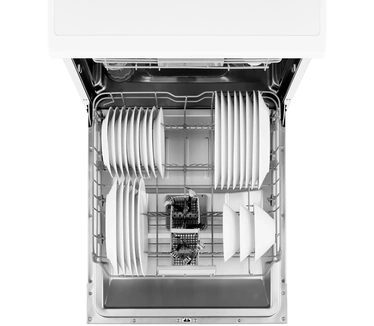 Inventum Inventum VVW6046AW - Vaatwasser - Vrijstaand - 14 couverts - 7 programma’s - Besteklade - Bestekmandje - Wit