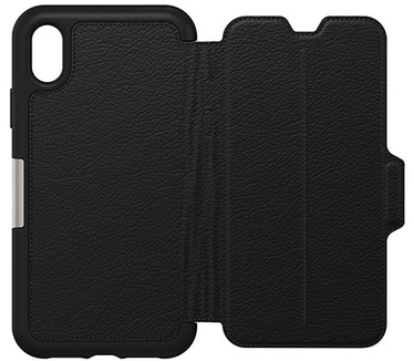 Otterbox Strada Premium Leather Folio Case (iPhone XR) Zwart
